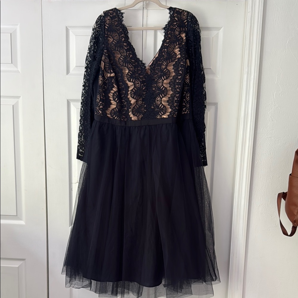 Rare Beauty Navy Blue Dress